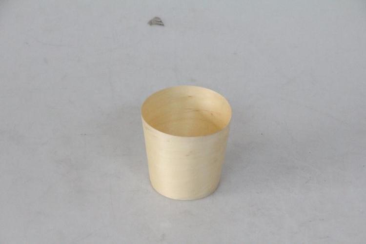 厂家批发木制容器 一次性木杯 圆形木杯 木制小杯 货源稳定